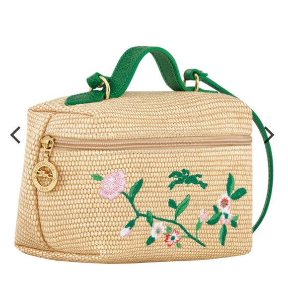 Longchamps - Le Panier Pliage Vanity XS Crossbody - Green 💚 - Picture 3 of 4